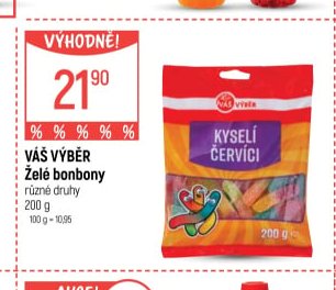 Váš Výběr Želé bonbony