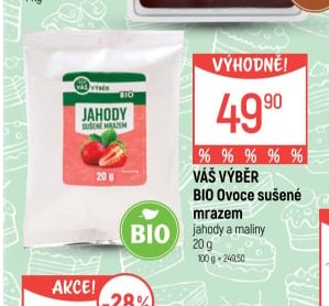 BIO Ovoce sušené mrazem 20 g - Globus aktualniletaky.eu
