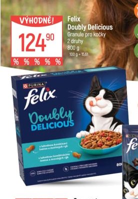 Felix Doubly Delicious Granule pro kočky