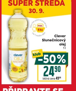Clever Slunečnicový olej