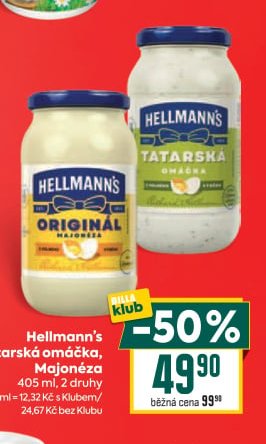 Hellmann's Tatarská omáčka, Majonéza