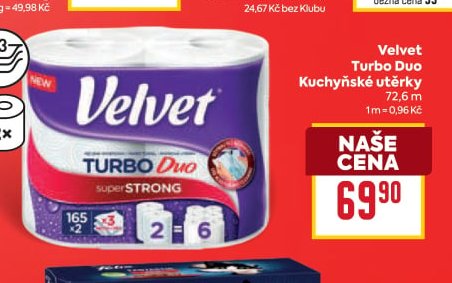 Velvet Turbo Duo Kuchyňské utěrky