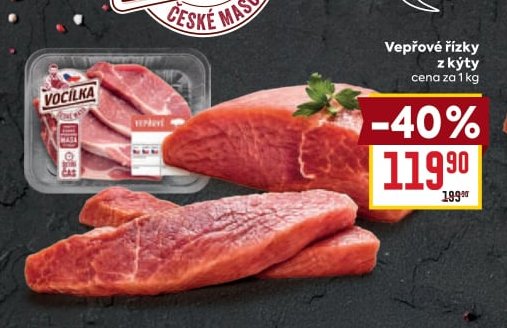Vepřové řízky z kýty