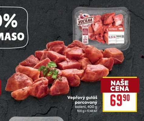 Vepřový guláš porcovaný