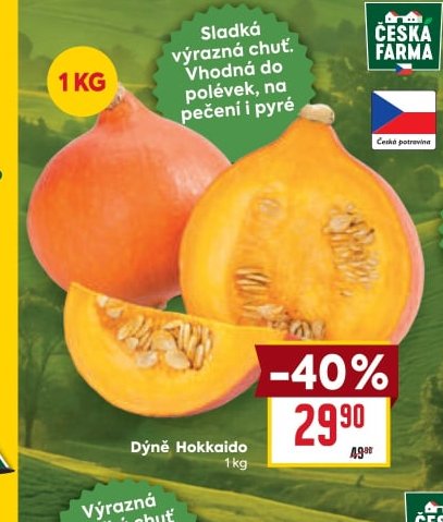 Dýně Hokkaido
