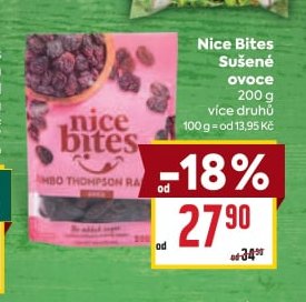 Nice Bites Sušené ovoce