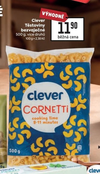 Clever Těstoviny bezvaječné