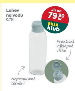 Lahev na vodu 0,75 l