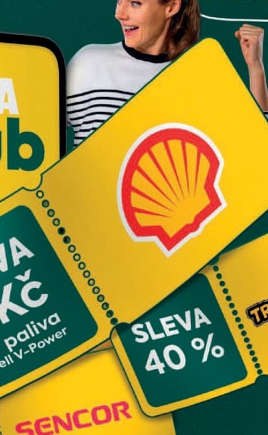 Shell sleva 40 %