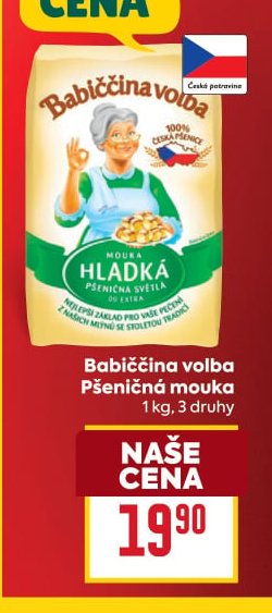 Babiččina volba Pšeničná mouka 1 kg