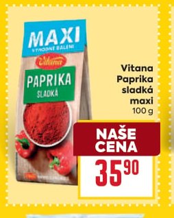 Vitana Paprika sladká maxi 100 g