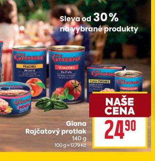Giana Rajčatový protlak 140 g