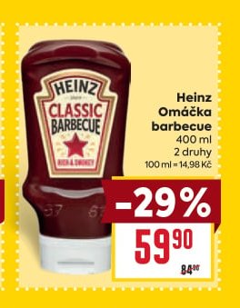 Heinz Omáčka barbecue 400 ml