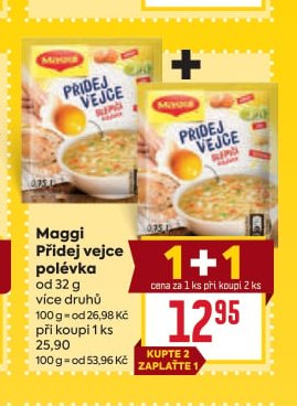 Maggi Přidej vejce polévka od 32 g
