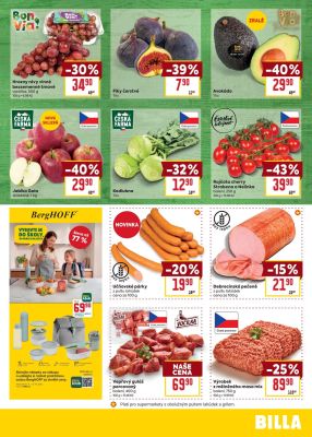 aktuální leták BILLA 30.9.2026-6.10.2026