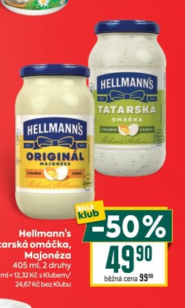 Hellmann's Tatarská omáčka, Majonéza