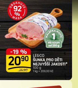 LE&CO Šunka pro děti