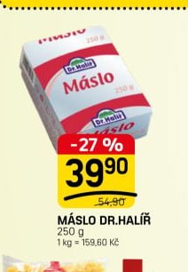 Máslo Dr.Halíř