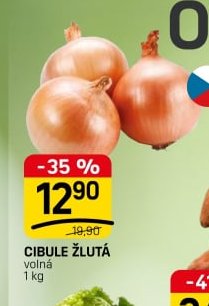 CIBULE ŽLUTÁ