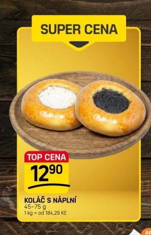 KOLÁČ S NÁPLNÍ