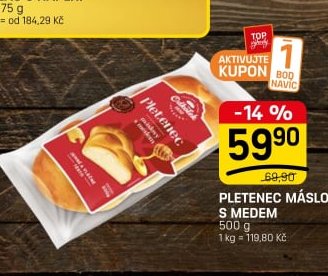 PLETENEC MÁSLOVÝ S MEDEM