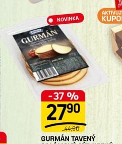 GURMÁN TAVENÝ SALÁMOVÝ SÝR UZENÝ