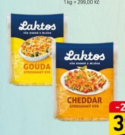LAKTOS STROUHANÝ SÝR