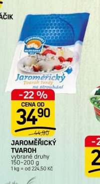 JAROMĚŘICKÝ TVAROH