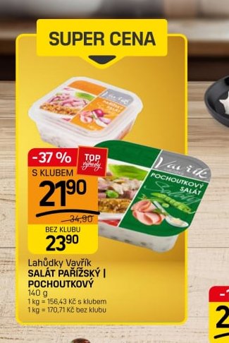 Lahůdky Vavřík PAŘÍŽSKÝ | POCHOUTKOVÝ