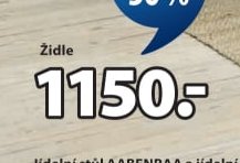 Jídelní židle