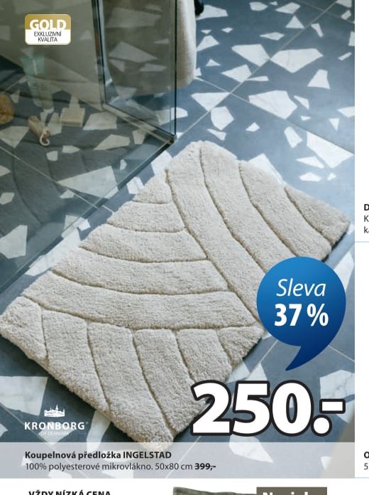Koupelnová předložka INGELSTAD