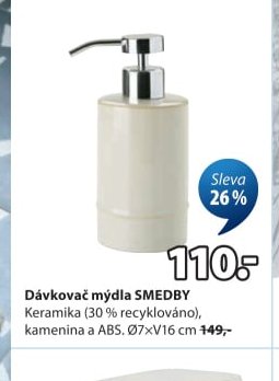 Dávkovač mýdla SMEDBY