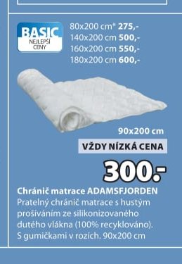 Chránič matrace ADAMSFJORDEN