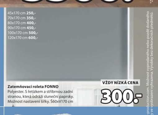 Zatemňovací roleta FONNO