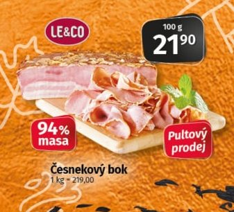 Česnekový bok
