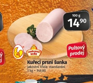 Kuřecí prsní šunka