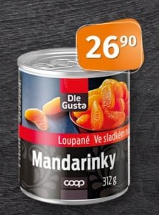 Dle Gusta Loupané mandarinky