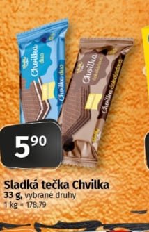 Sladká tečka Chvilka