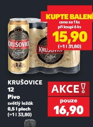 KRUŠOVICE 12 Pivo