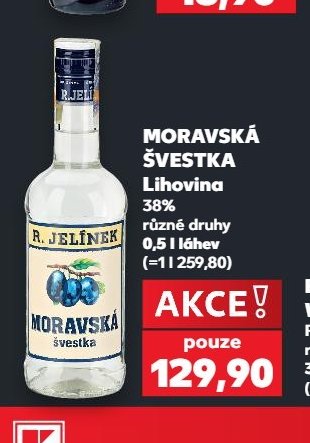 MORAVSKÁ ŠVESTKA Lihovina