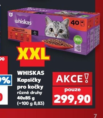 WHISKAS Kapsičky pro kočky