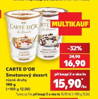 Carte D'Or Smetanový dezert