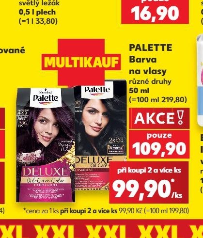 Palette Barva na vlasy