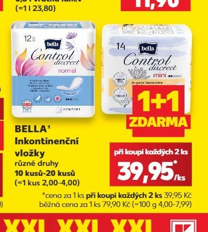 Bella Kontinenční vložky