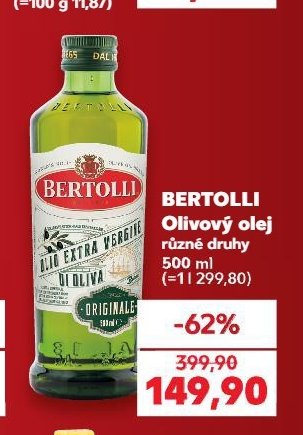 BERTOLLI Olivový olej 500 ml