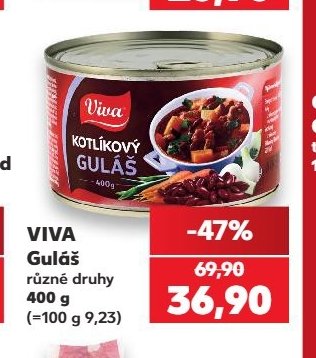 VIVA Guláš různé druhy 400 g