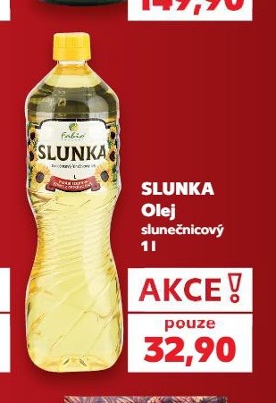 SLUNKA Olej slunečnicový 1 l