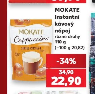 Mokate Instantní kávový nápoj různé druhy 110 g
