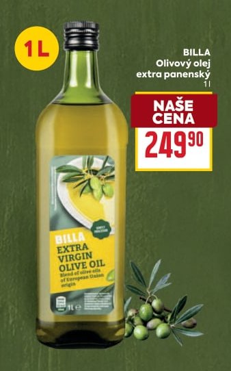 BILLA Olivový olej extra panenský