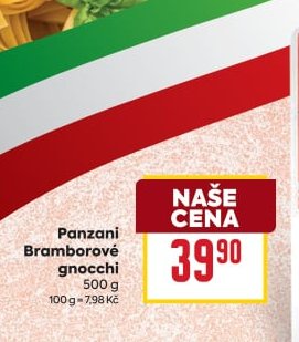 Panzani Bramborové gnocchi